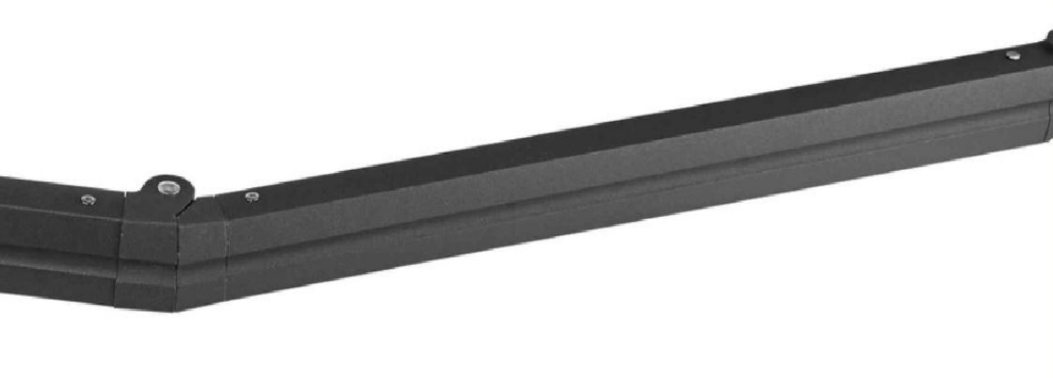 KL-03 luxury chain-arm component reference for KLSD-06. Marked component lengths are not approved complete-awning projections.